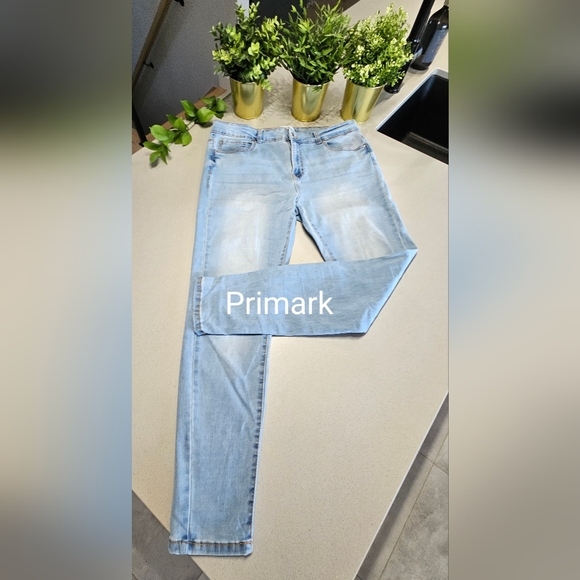 NWOT PRIMARK Très beau jeans skinny neuf et extensible bleu clair - Picture 1 of 7